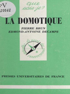 cover image of La domotique
